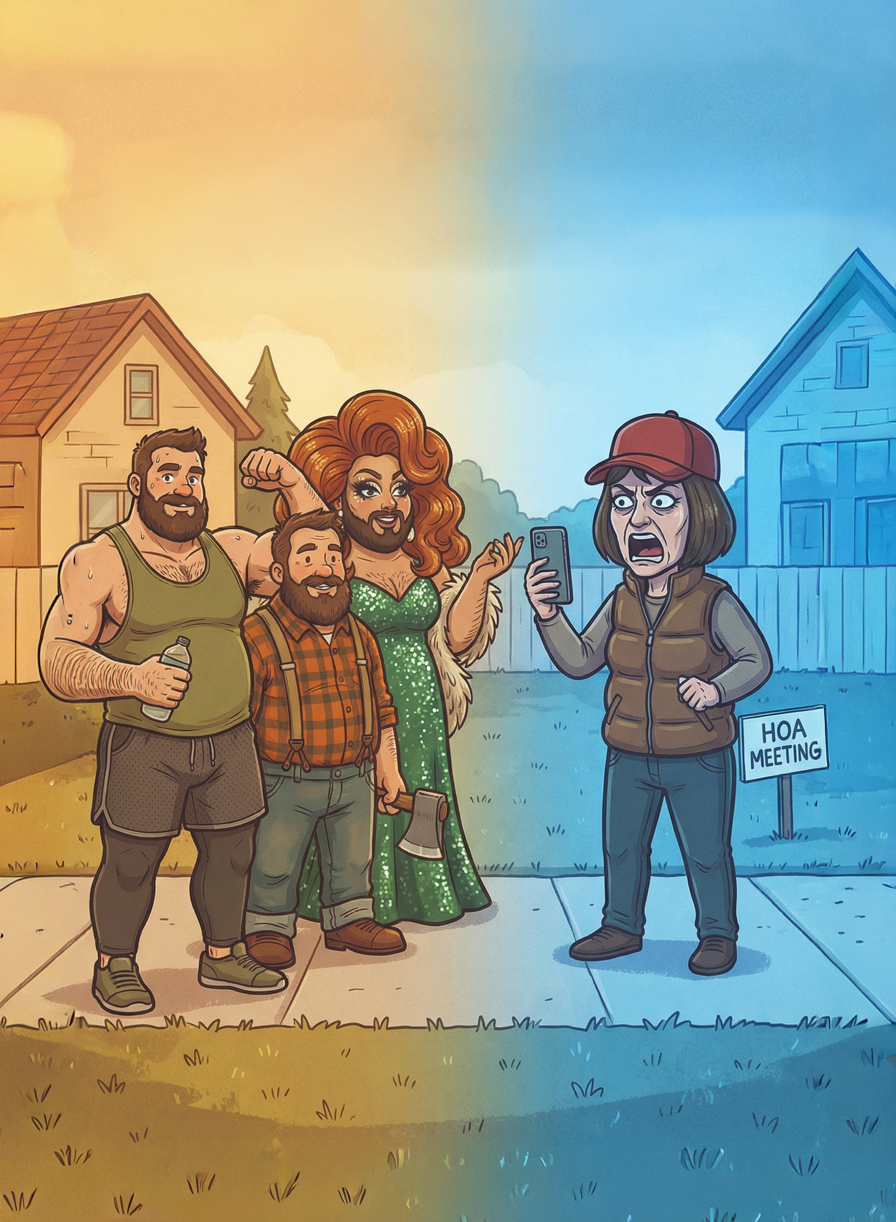 Bears vs. Karen Box Art